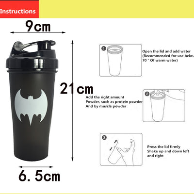 Super Heroes Shaker Bottle