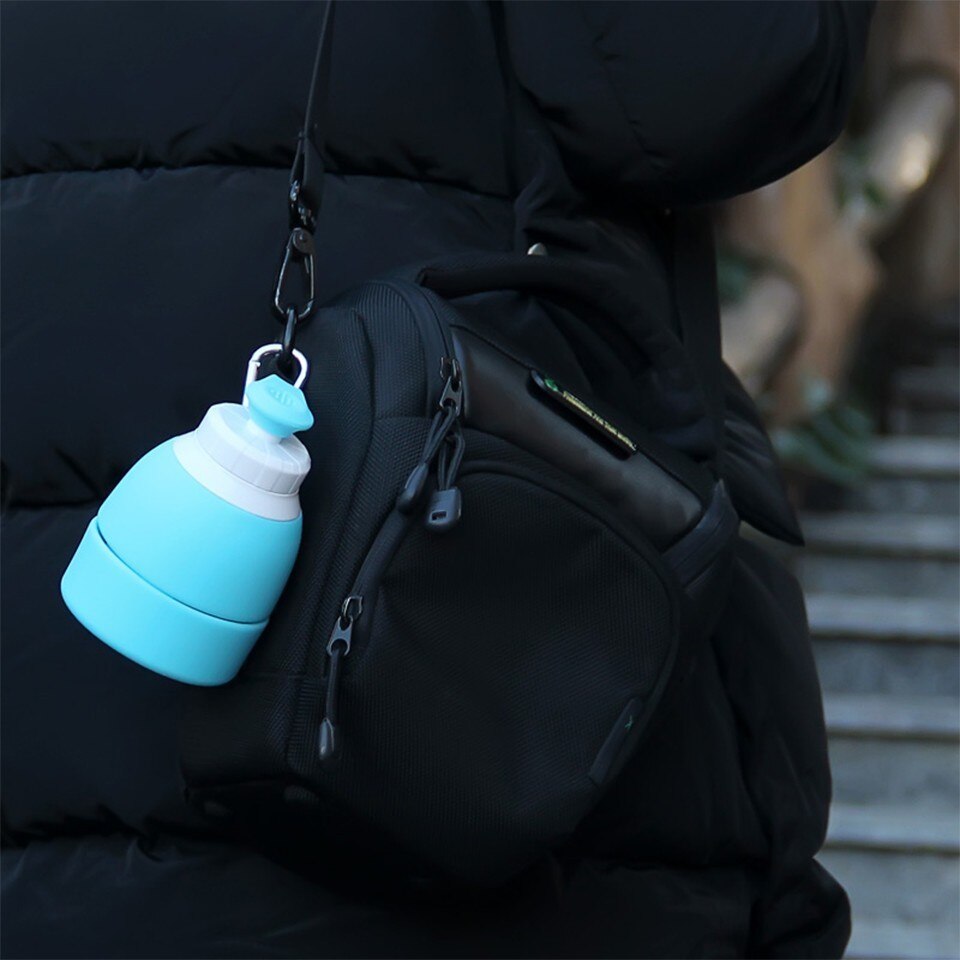 Shaker Silicone Water Bottle