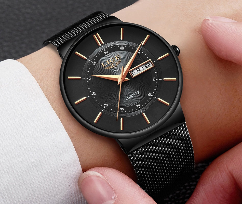 Men Stainless Steel Casual Watch