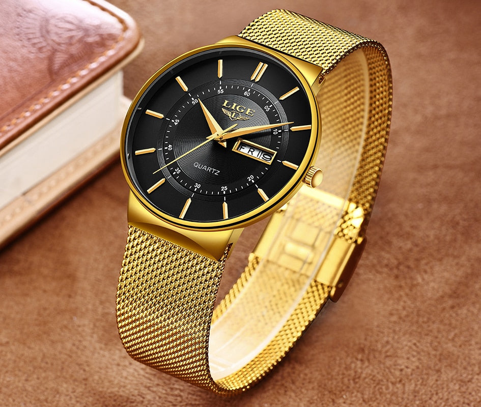 Men Stainless Steel Casual Watch