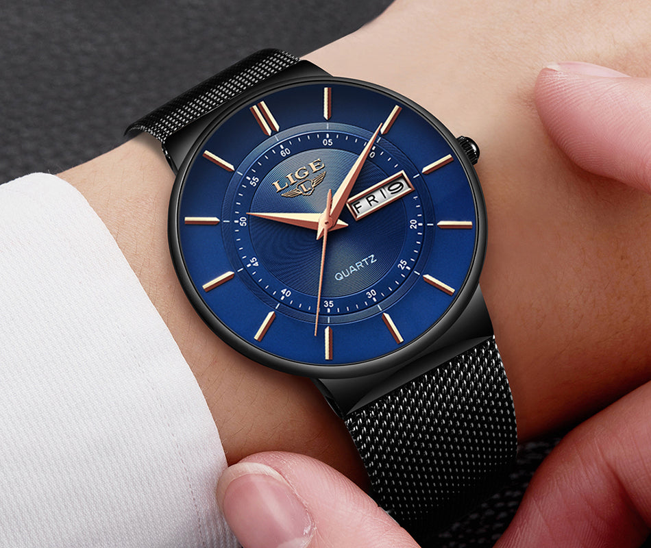Men Stainless Steel Casual Watch