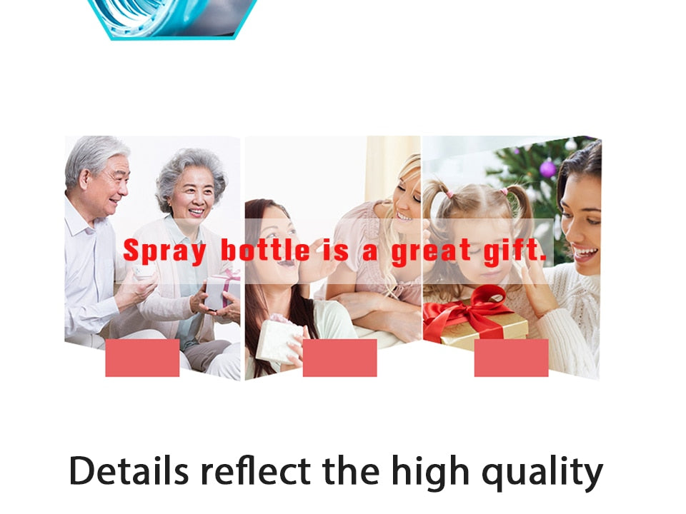 Spray Plastic Sport Water Bottle