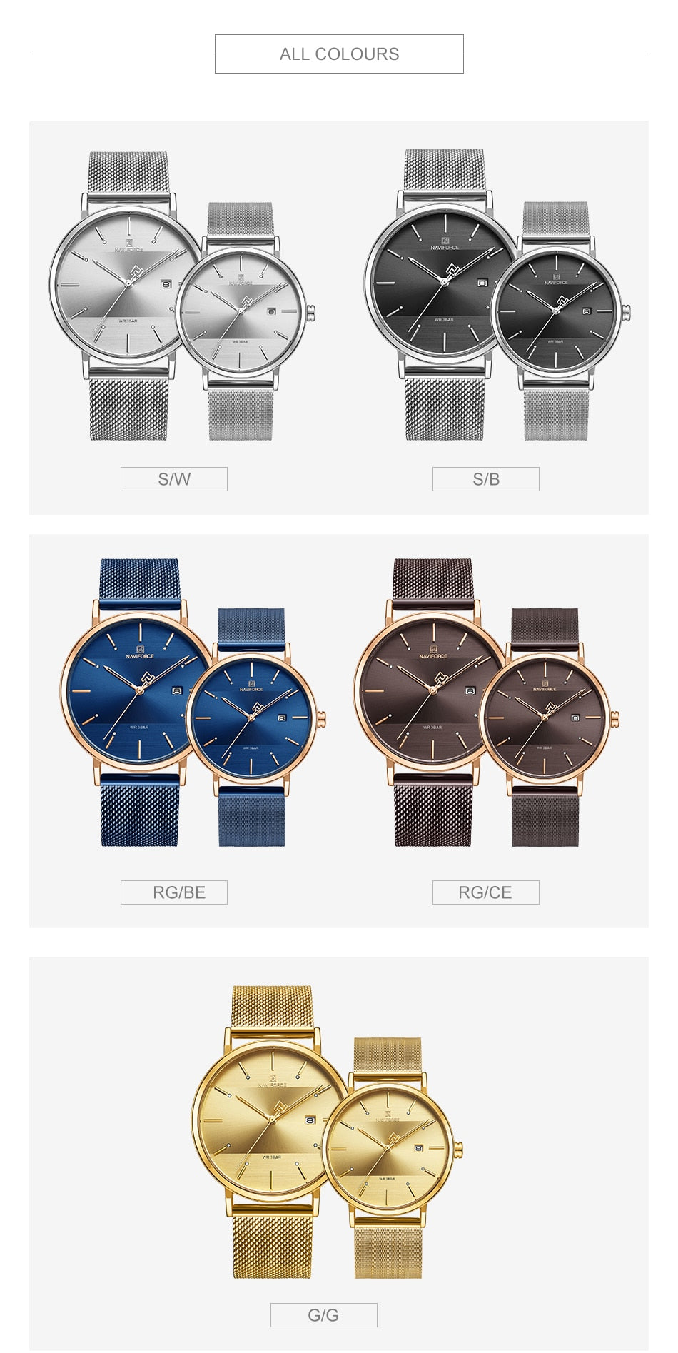 Stylish Uni Sex Watch
