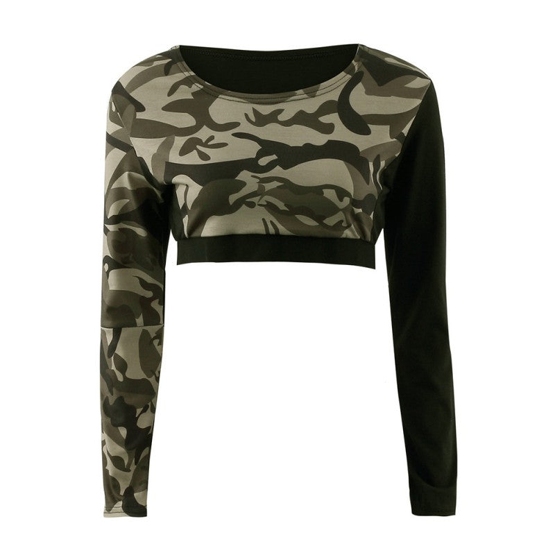 Women Camouflage Casual Fitness
