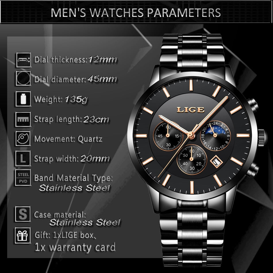 Men's Fashion Business Casual Watch