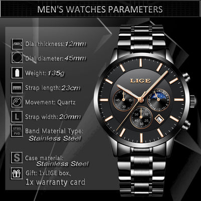 Men's Fashion Business Casual Watch