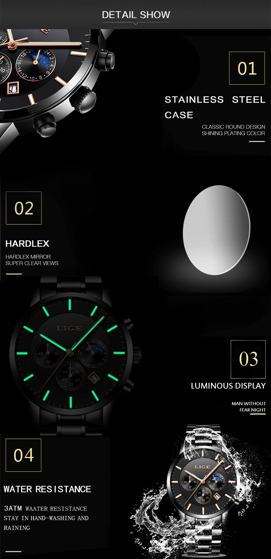 Men's Fashion Business Casual Watch