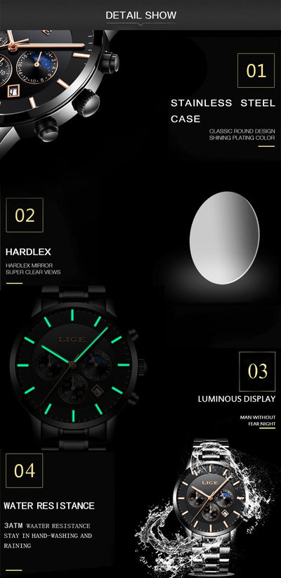 Men's Fashion Business Casual Watch