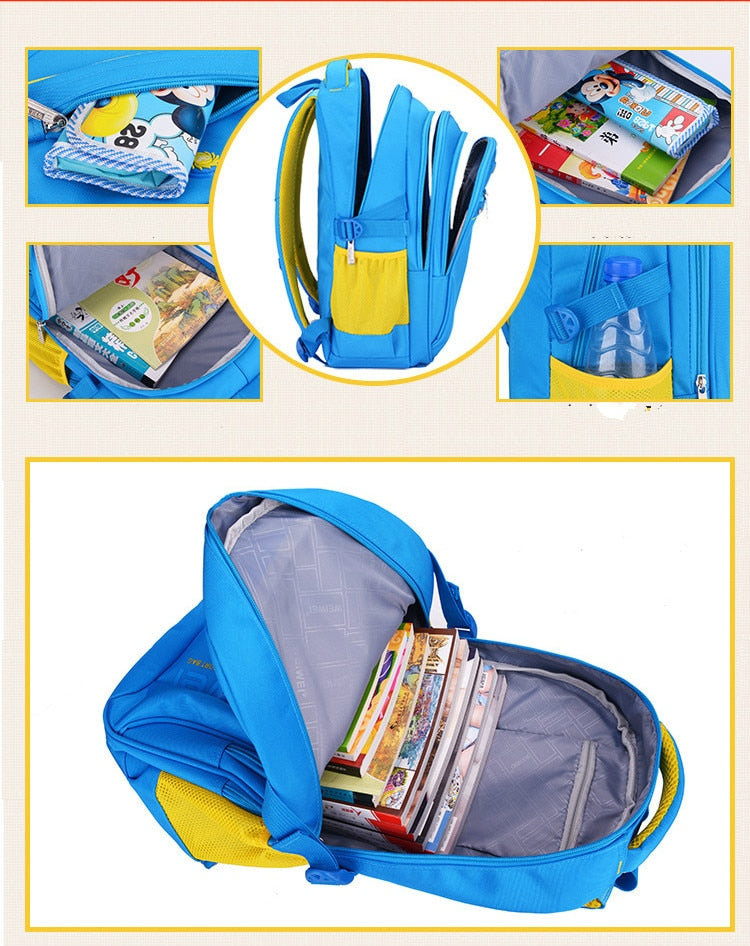 Unisex School Travel Backpack