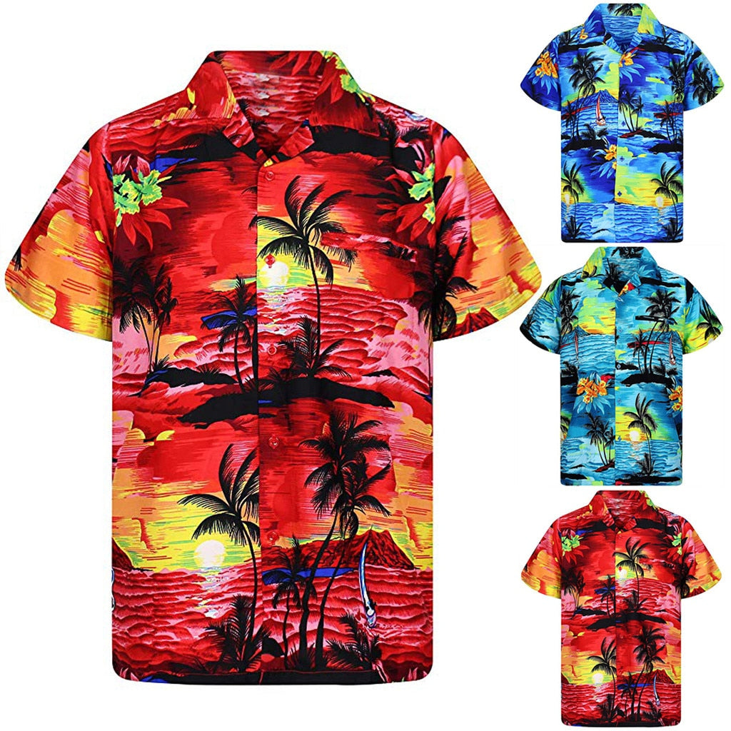 Men's Casual Fashion Hawaiian Shirt