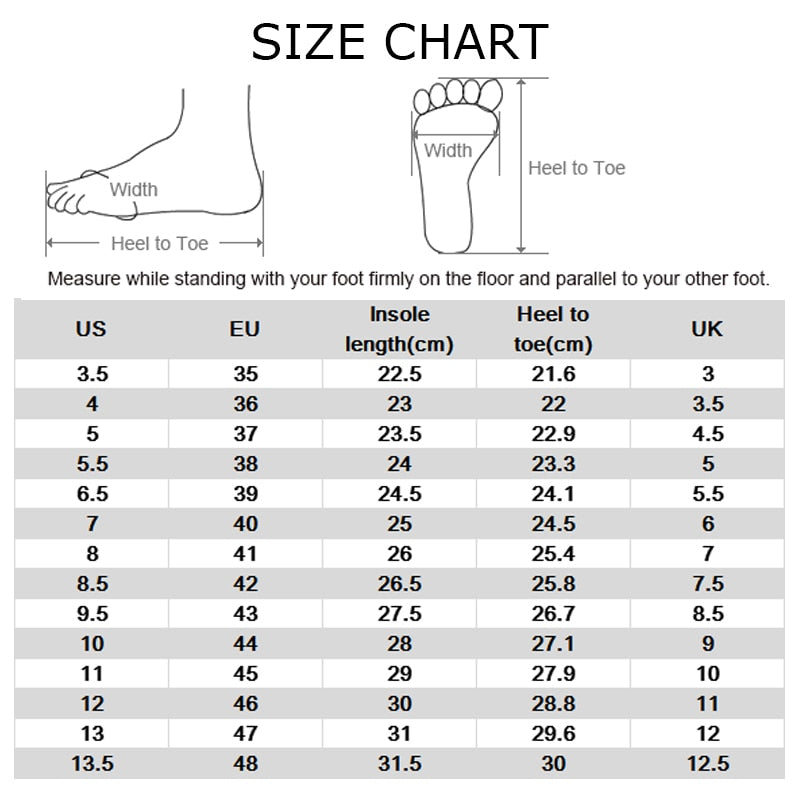Men's Fashion Durable White & Red Sneakers