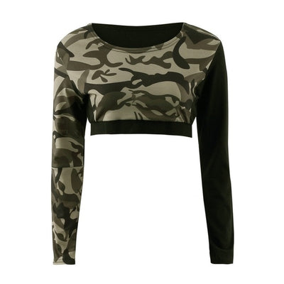 Women Camouflage Casual Fitness