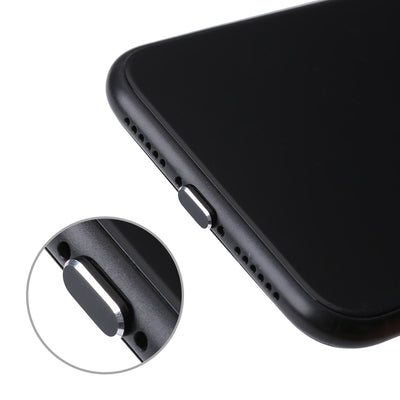 Metal Anti Dust Charger Dock Plug For iPhone X XR Max 8 7 6S Plus