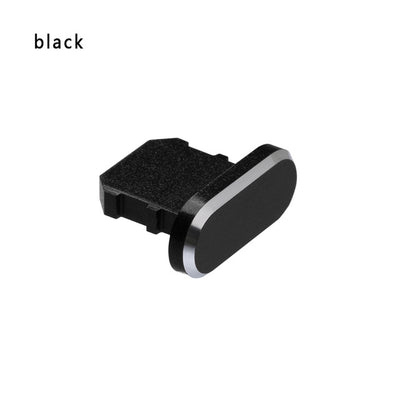 Metal Anti Dust Charger Dock Plug For iPhone X XR Max 8 7 6S Plus