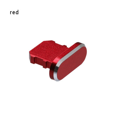 Metal Anti Dust Charger Dock Plug For iPhone X XR Max 8 7 6S Plus
