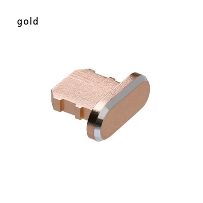 Metal Anti Dust Charger Dock Plug For iPhone X XR Max 8 7 6S Plus