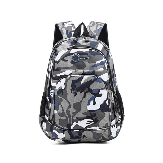 Unisex Camouflage Travel Backpack