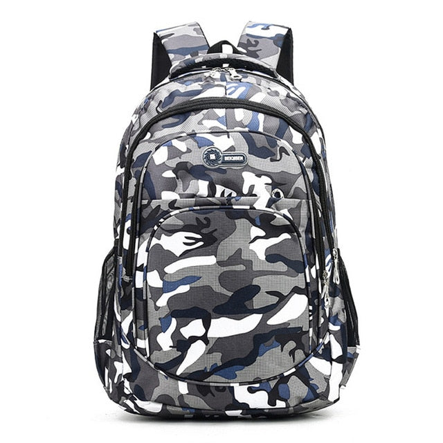 Unisex Camouflage Travel Backpack