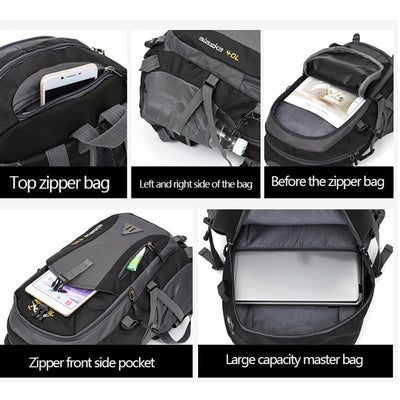 Unisex Waterproof Travel Climbing Backpack