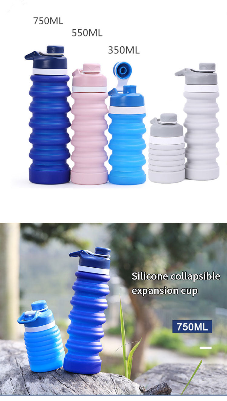 Collapsible Travel Water Bottle