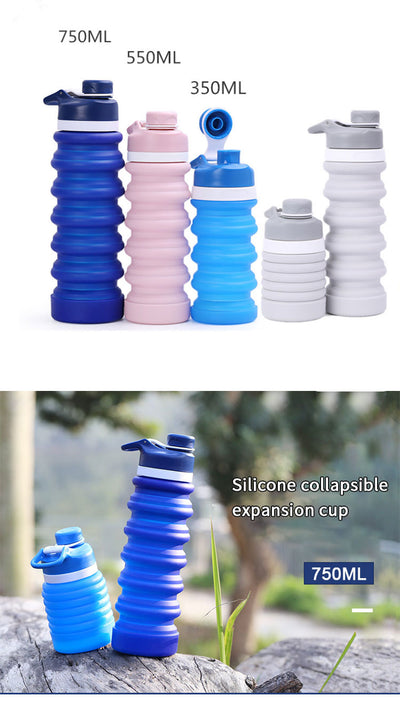 Collapsible Travel Water Bottle