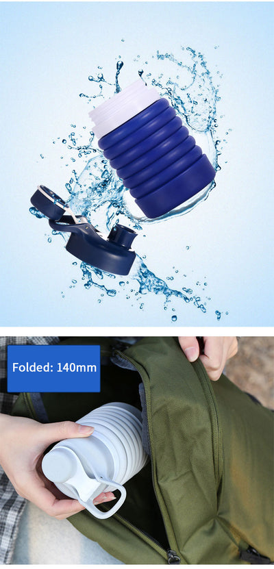 Collapsible Travel Water Bottle