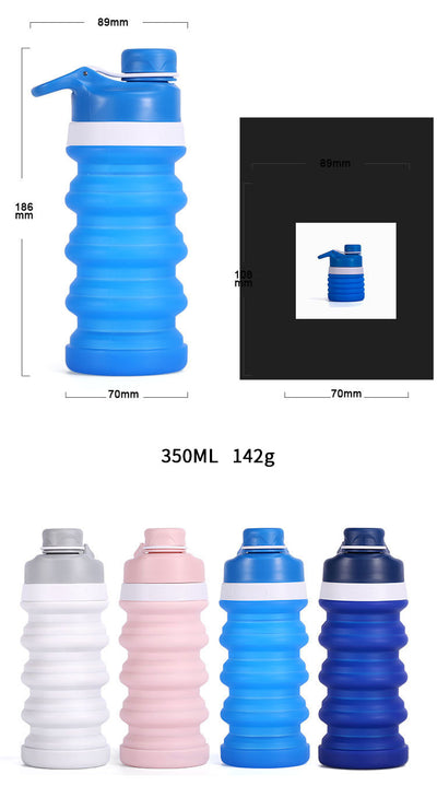 Collapsible Travel Water Bottle