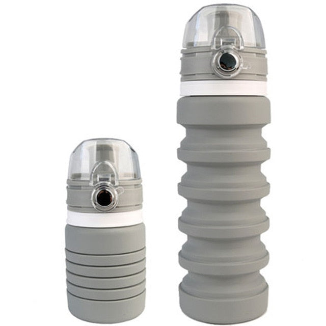 Collapsible Silicone Water Bottle