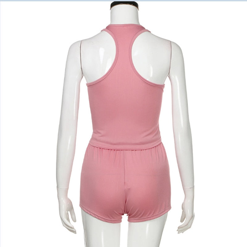 Women Pink Fitness Set