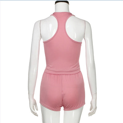 Women Pink Fitness Set