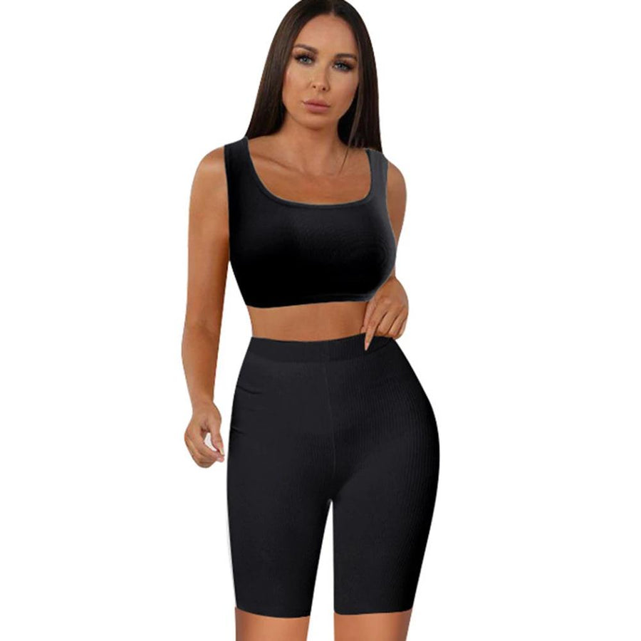 Women Fitness Elastic Set