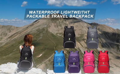 Lightweight Water Resistant Travel Backpack