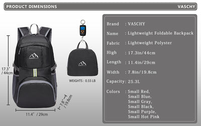 Lightweight Water Resistant Travel Backpack