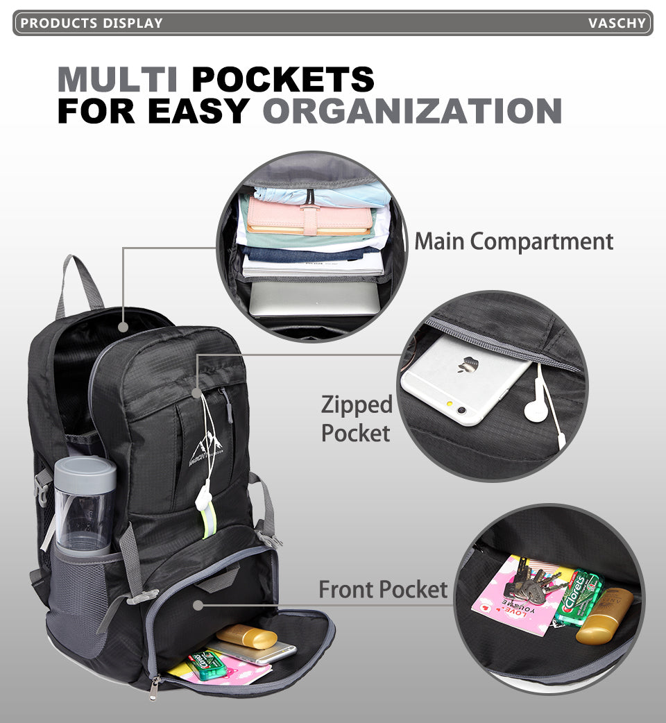 Lightweight Water Resistant Travel Backpack