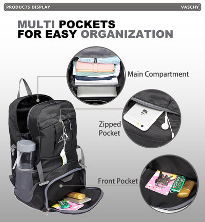 Lightweight Water Resistant Travel Backpack