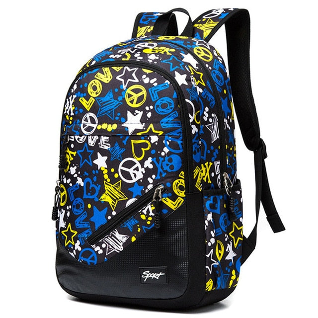 Unisex School Travel Backpack