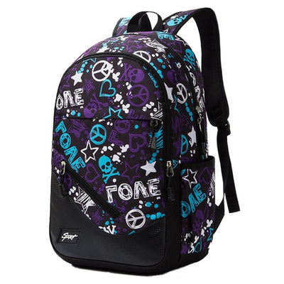 Unisex School Travel Backpack