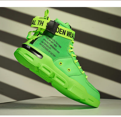 Men's Fashion Outdoor Green Sneakers