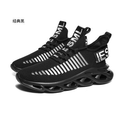 Comfortable Running Black Sneakers