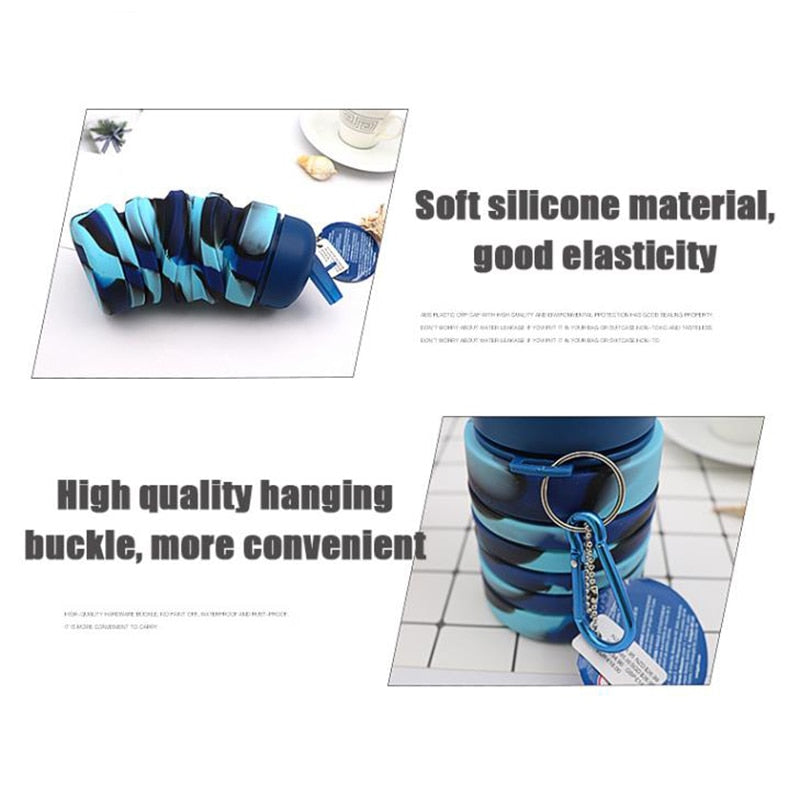 Camouflage Portable Water Bottle