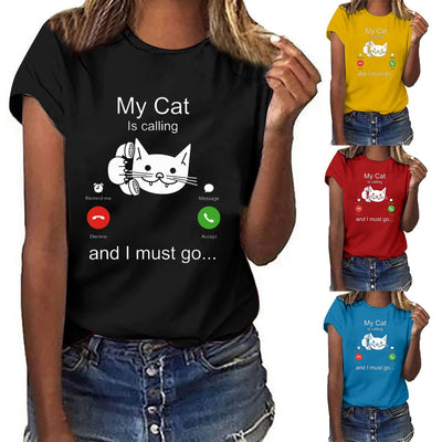 Women's Cat T-Shirt