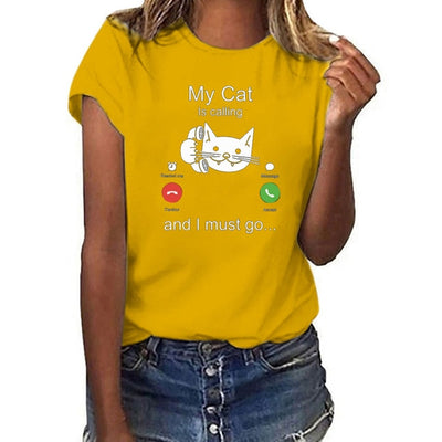 Women's Cat T-Shirt