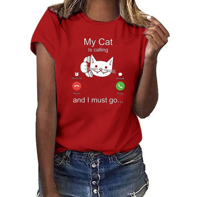 Women's Cat T-Shirt