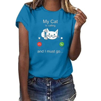 Women's Cat T-Shirt