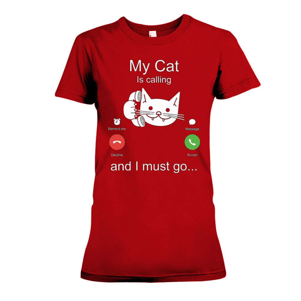 Women's Cat T-Shirt