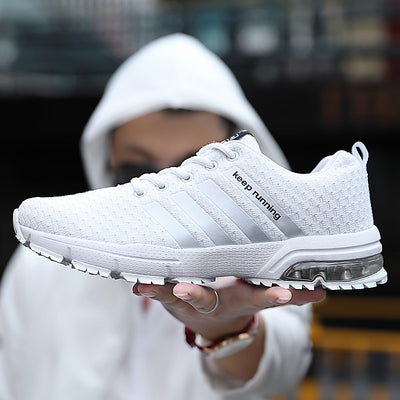 Unisex White Running Sneakers