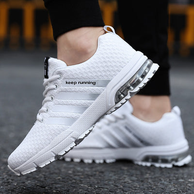 Unisex White Running Sneakers