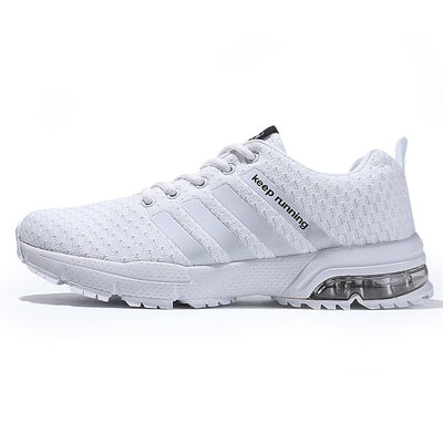 Unisex White Running Sneakers