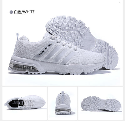 Unisex White Running Sneakers