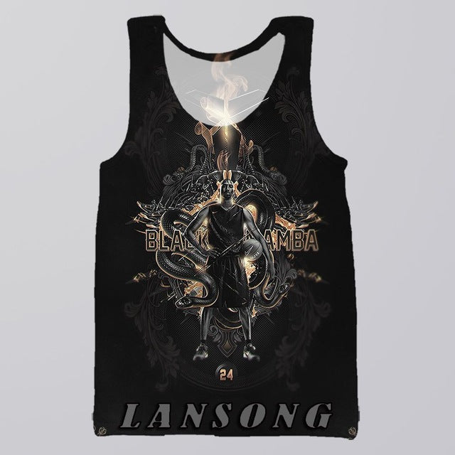 kobe bryant Black Mamba Tank Top Shirt